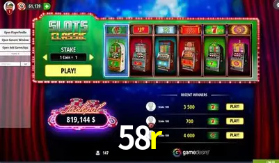 Descubra a Magia dos Jogos de Arcade no 58r